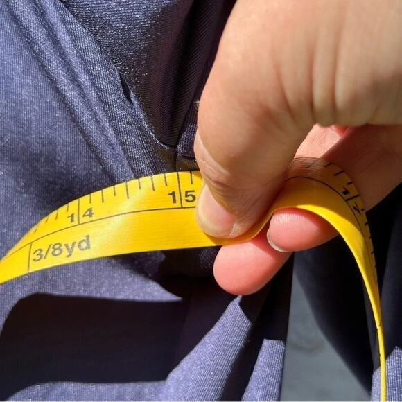 Fa TARSE Navy Soft harem, lightweight, pants, stretchy, soft pockets, plus size - Picture 7 of 9